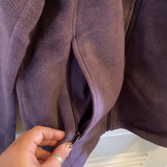 Columbia XL purple front zipper long sleeve jacket - Picture 4 of 11